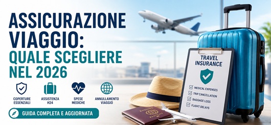 Assicurazione viaggio: quale scegliere nel 2026